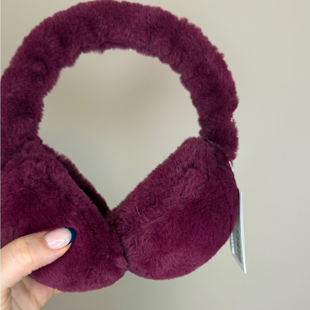 lululemon athletica Plush Burgundy Ear Warmers